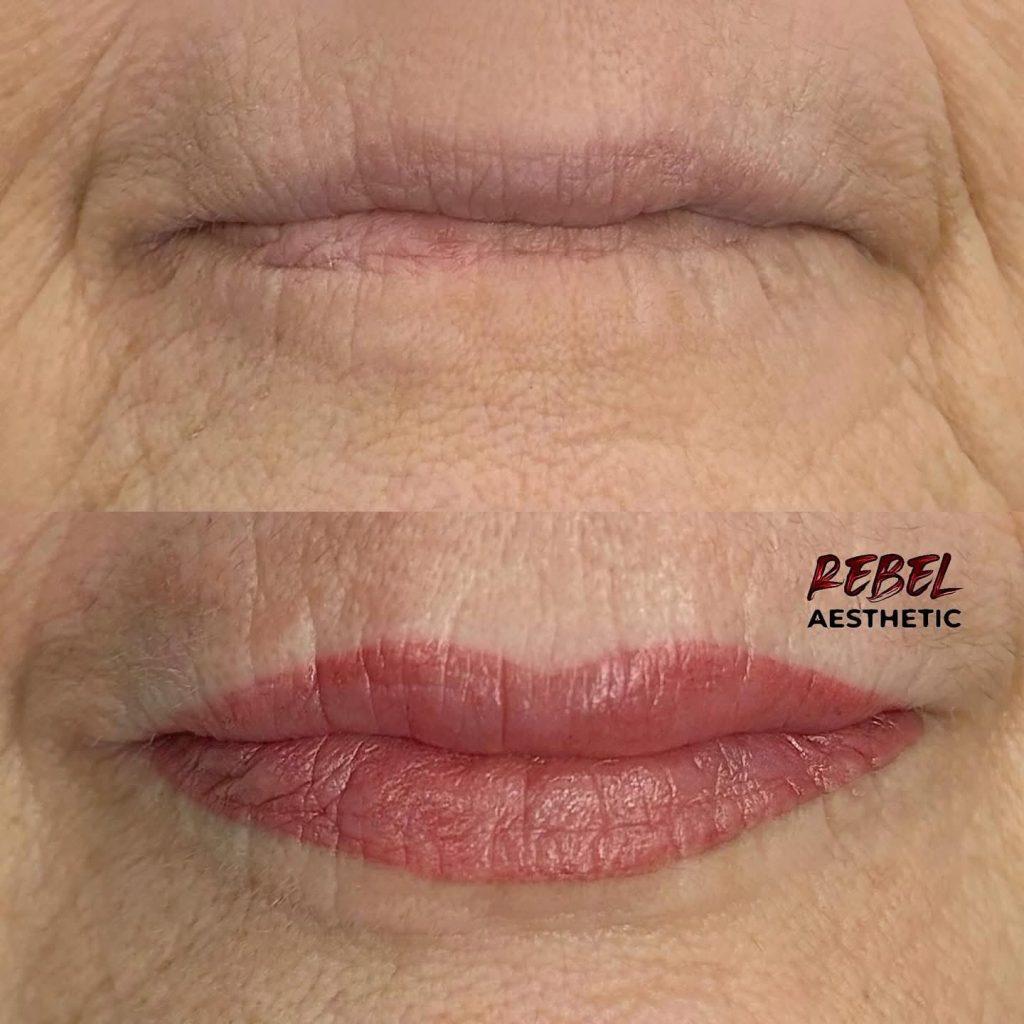 Permanent makeup result at Rebel Aesthetics in New Jersey.