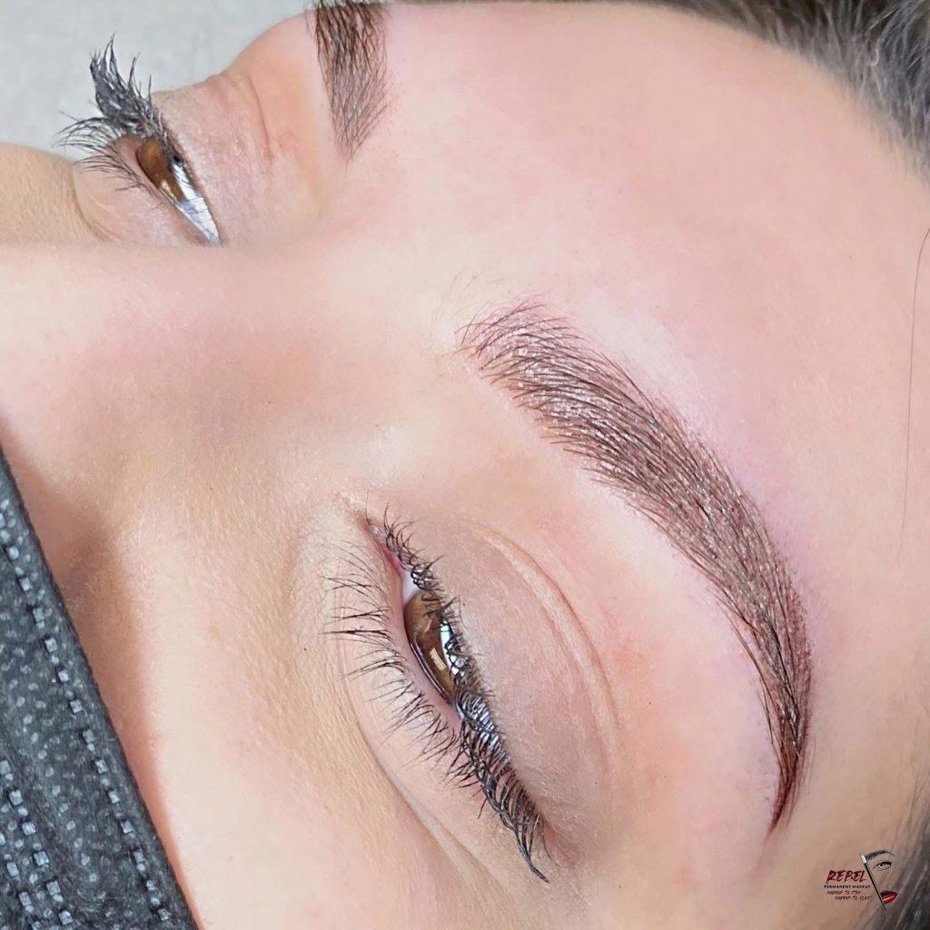 Permanent makeup result at Rebel Aesthetics in New Jersey.
