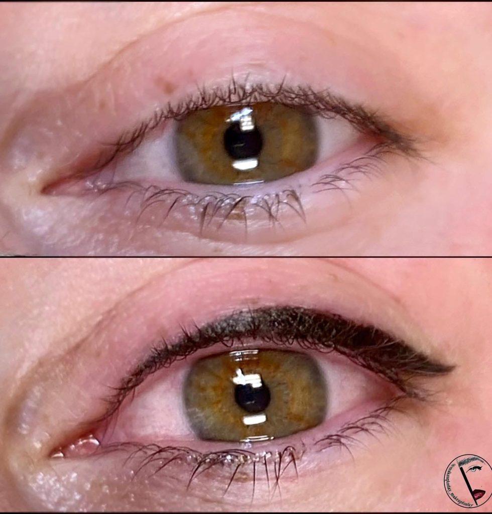 Permanent makeup result at Rebel Aesthetics in New Jersey.