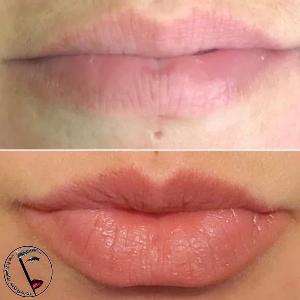 Permanent makeup result at Rebel Aesthetics in New Jersey.